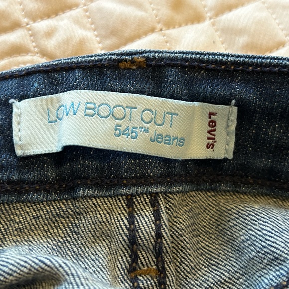 Levi's 545 Jeans Low Boot Cut Size 16M - Please see measurements for sizing - Picture 9 of 11